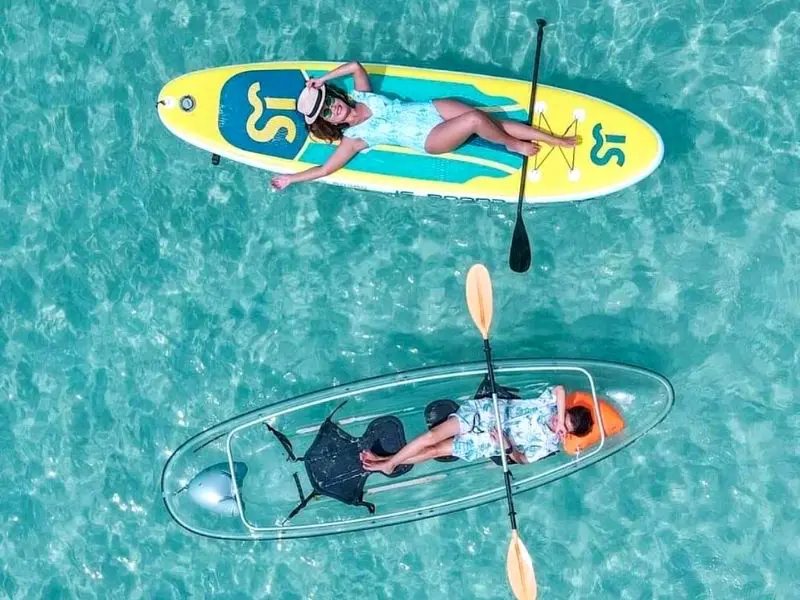 Ocean Charter Mallorca - Kayak transparente 9
