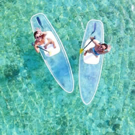 Paddle Surf transparente