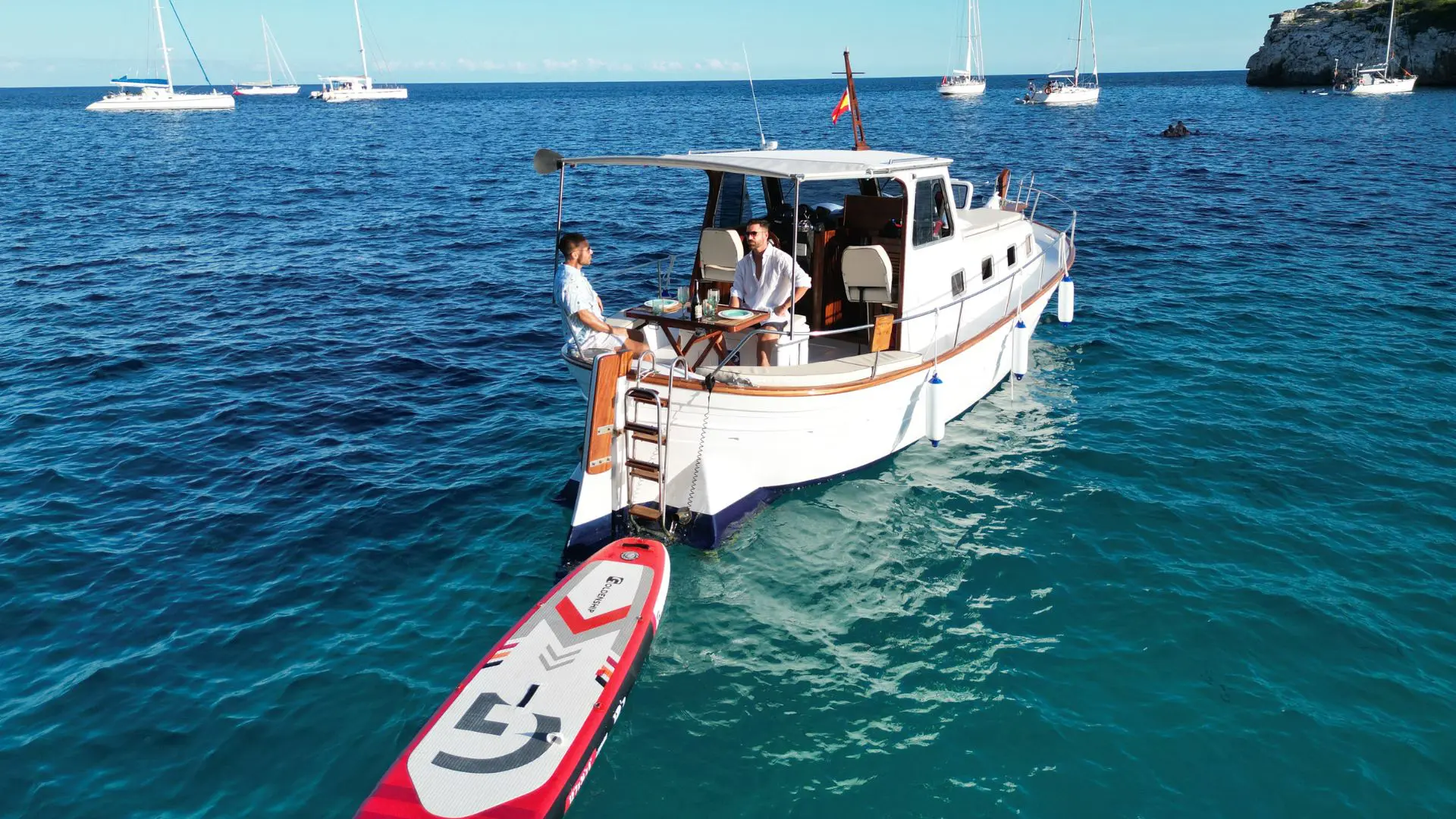 Sunset en Caló des Moro en el LLAÜT - 3 Horas - Imagen 9