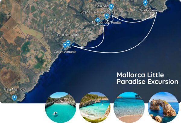Excursion Little Paradise | 1h30m | Cala Santanyí, es Pontas, Cala Llombards y Calo d’es Moro - Imagen 2