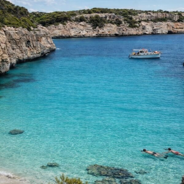 Tour privado Calo d’es Moro en el LLAÜT - 2 horas